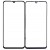 Replacement Front Glass For Huawei Nova 5 Black By - Maxbhi Com