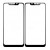 Replacement Front Glass For Lg W10 Black By - Maxbhi Com