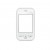 Full Body Housing For Samsung C3300k Champ White - Maxbhi Com