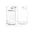 Full Body Housing For Samsung Corby Ii S3850 White - Maxbhi Com