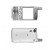 Full Body Housing For Palm Treo 600 Silver - Maxbhi Com