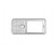 Full Body Housing For Maxx Mx513neo Chrome White - Maxbhi Com