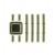 Keypad For Nokia 6080 Golden - Maxbhi Com