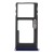 Sim Card Holder Tray For Motorola One Action Black - Maxbhi Com