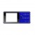Full Body Housing For Chilli A5 Blue - Maxbhi Com
