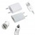 3 In 1 Charging Kit For Nokia E52 With Wall Charger Car Charger Usb Data Cable - Maxbhi Com
