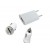 3 In 1 Charging Kit For Nokia E52 With Wall Charger Car Charger Usb Data Cable - Maxbhi Com
