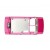 Middle For Nokia X302 Touch And Type Red - Maxbhi Com