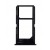 Sim Card Holder Tray For Vivo Y55 Black - Maxbhi Com