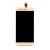 Lcd With Touch Screen For Intex Cloud Swift Champagne By - Maxbhi Com