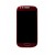 Lcd With Touch Screen For Samsung Galaxy S3 Mini Red By - Maxbhi Com
