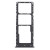 Sim Card Holder Tray For Tecno Pouvoir 3 Plus Black - Maxbhi Com