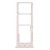 Sim Card Holder Tray For Tecno Pouvoir 3 Plus Gold - Maxbhi Com