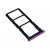 Sim Card Holder Tray For Oppo F9 Purple - Maxbhi Com