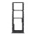 Sim Card Holder Tray For Samsung Galaxy M10s Black - Maxbhi Com
