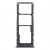 Sim Card Holder Tray For Tecno Spark 3 Pro Black - Maxbhi Com