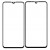Replacement Front Glass For Lenovo Z6 Pro 5g Black By - Maxbhi Com