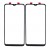 Replacement Front Glass For Motorola One Macro Black By - Maxbhi Com