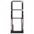 Sim Card Holder Tray For Xiaomi Redmi 8 Black - Maxbhi Com