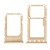 Sim Card Holder Tray For Xiaomi Redmi 6a Gold - Maxbhi Com