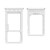 Sim Card Holder Tray For Xiaomi Redmi 6a White - Maxbhi Com