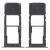 Sim Card Holder Tray For Lg K50s Black - Maxbhi Com