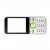 Full Body Housing For Videocon V1531 Plus White Green - Maxbhi Com