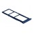 Sim Card Holder Tray For Oppo A7 Blue - Maxbhi Com