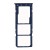 Sim Card Holder Tray For Oppo A7 Blue - Maxbhi Com