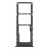 Sim Card Holder Tray For Infinix Smart 4c Black - Maxbhi Com