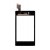 Touch Screen Digitizer For Sony Xperia Miro St23a White By - Maxbhi Com