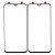 Replacement Front Glass For Realme X2 Black By - Maxbhi Com
