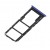 Sim Card Holder Tray For Vivo Y91 Mediatek Blue - Maxbhi Com