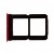 Sim Card Holder Tray For Oneplus 6 Red - Maxbhi Com