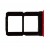 Sim Card Holder Tray For Oneplus 6 Red - Maxbhi Com