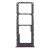 Sim Card Holder Tray For Infinix Smart 4c Purple - Maxbhi Com