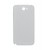 Back Cover For Samsung Galaxy Note Ii N7100 Silver - Maxbhi Com
