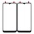 Replacement Front Glass For Nokia 2 3 Black By - Maxbhi Com
