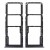 Sim Card Holder Tray For Samsung Galaxy A51 Black - Maxbhi Com
