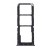 Sim Card Holder Tray For Oppo F15 Black - Maxbhi Com