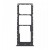 Sim Card Holder Tray For Tecno Spark 4 Lite Black - Maxbhi Com