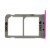 Sim Card Holder Tray For Samsung Galaxy A8s Pink - Maxbhi Com