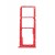 Sim Card Holder Tray For Realme C3 Red - Maxbhi Com