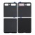 Back Panel Cover For Samsung Galaxy Z Flip Black - Maxbhi Com