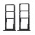 Sim Card Holder Tray For Samsung Galaxy A01 Black - Maxbhi Com