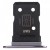 Sim Card Holder Tray For Oppo Find X2 Black - Maxbhi Com