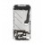 Middle For Apple Iphone 4 Silver - Maxbhi Com