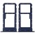 Sim Card Holder Tray For Motorola Moto G8 Blue - Maxbhi Com