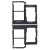 Sim Card Holder Tray For Samsung Galaxy A31 Black - Maxbhi Com
