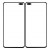 Replacement Front Glass For Vivo V19 Black By - Maxbhi Com